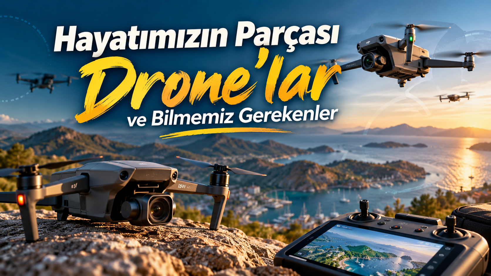 Hayatımızın Parçası Drone'lar ve Bilmemiz Gerekenler