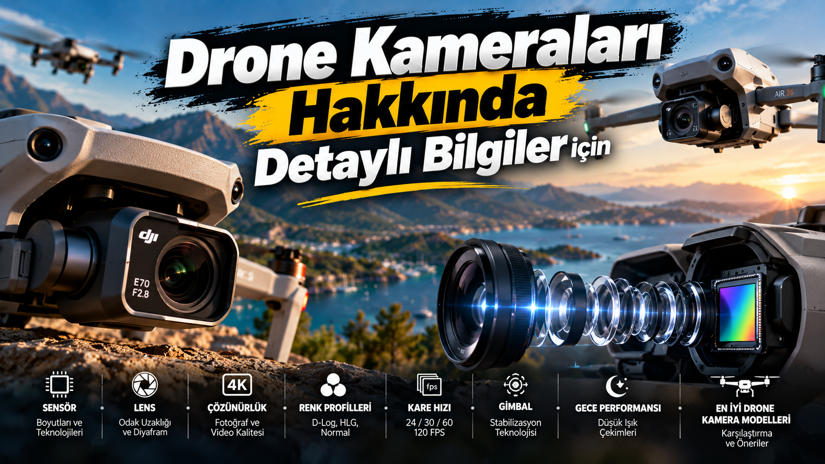 Drone Kameraları Hakkında Detaylı Bilgiler