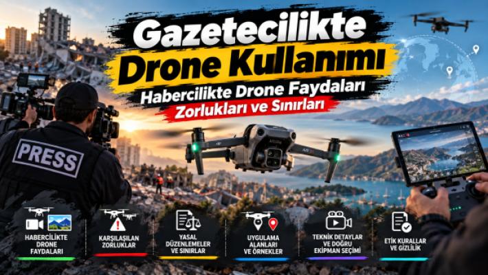 Gazetecilikte Drone Kullanımı, Habercilikte Drone Faydaları Zorluk ve Sınırları