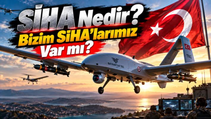 SİHA Nedir? Bizim SİHA'larımız Var mı?