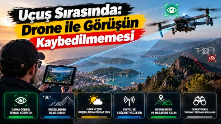 Uçuş Sırasında: Drone ile Görüşün Kaybedilmemesi