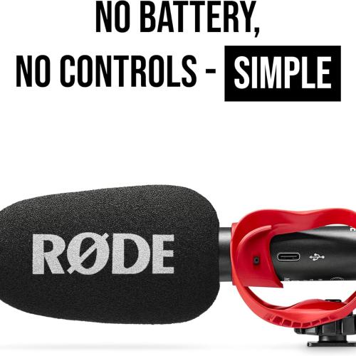 RØDE VideoMic GO II Ultra Kompakt Mikrofon Shotgun
