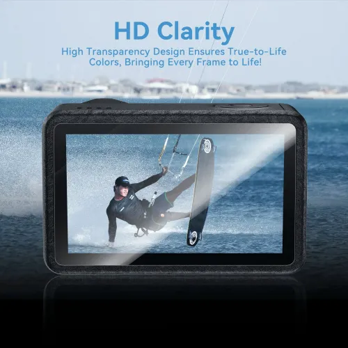 DJI Osmo Action 5 Pro Ekran Koruyucu (Tempered Glass)