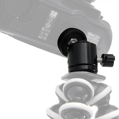 DSLR/SLR Fotoğraf Makineleri İçin 360 Derece Oynar Başlıklı Tripod Adaptörü