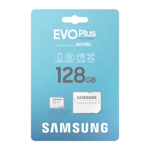 Samsung Evo Plus 128GB Microsd Hafıza Kartı MB-MC128SA/TR